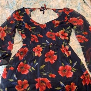 Open Back Hollister Dress